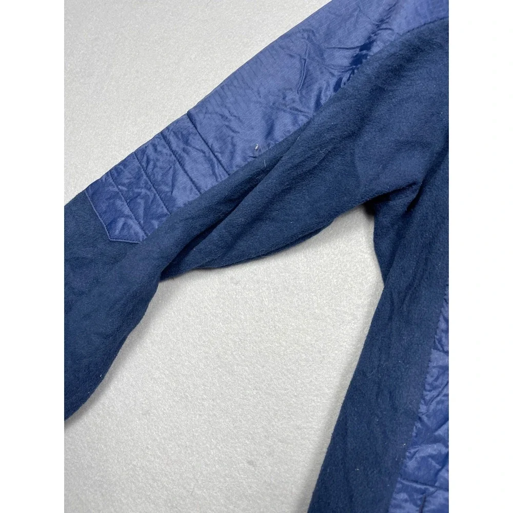 Columbia Hybrid Jacket Polyester Nylon Navy Blue XL (18/20) Youth Boys